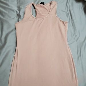 Wet seal nude pink dress